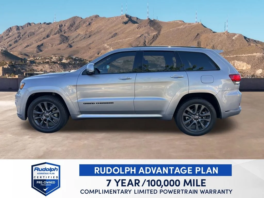 Used 2019 Silver Jeep Overland image 3