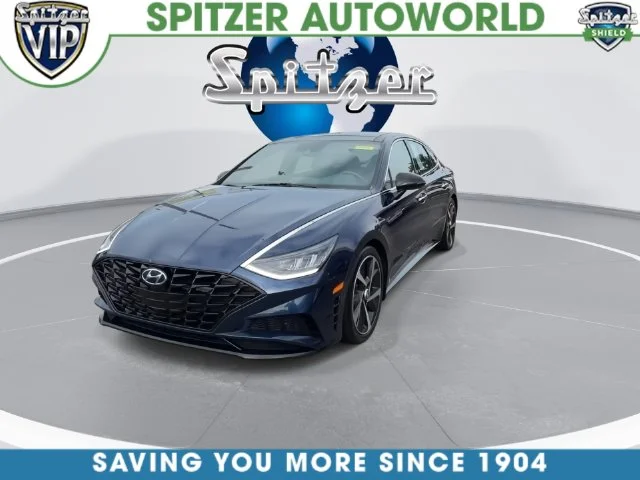 Used 2021 Blue Hyundai SEL Plus image 3
