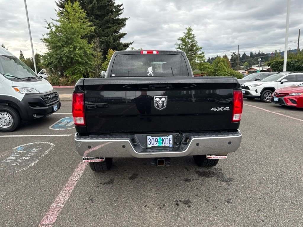 Used 2017 Brilliant Black Crystal Pearlcoat Ram Tradesman image 7
