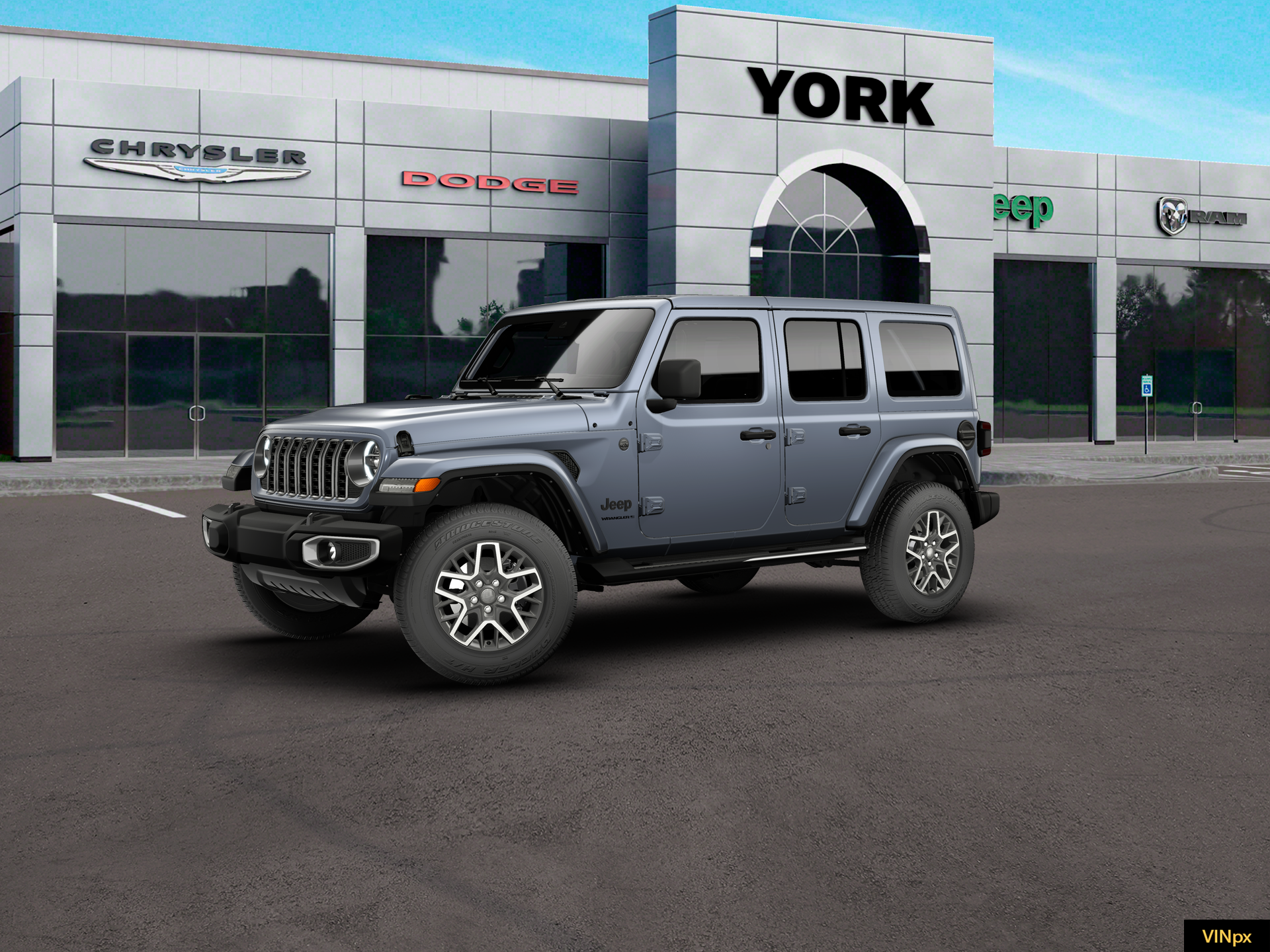 New 2026 Anvil Clear-Coat Exterior Paint Jeep Sahara image 2