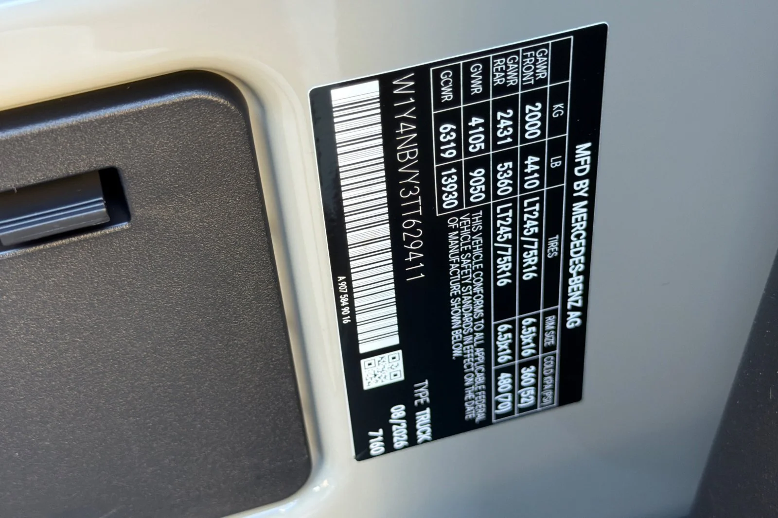 New 2026 Gray Mercedes-Benz Cargo 144 WB image 33