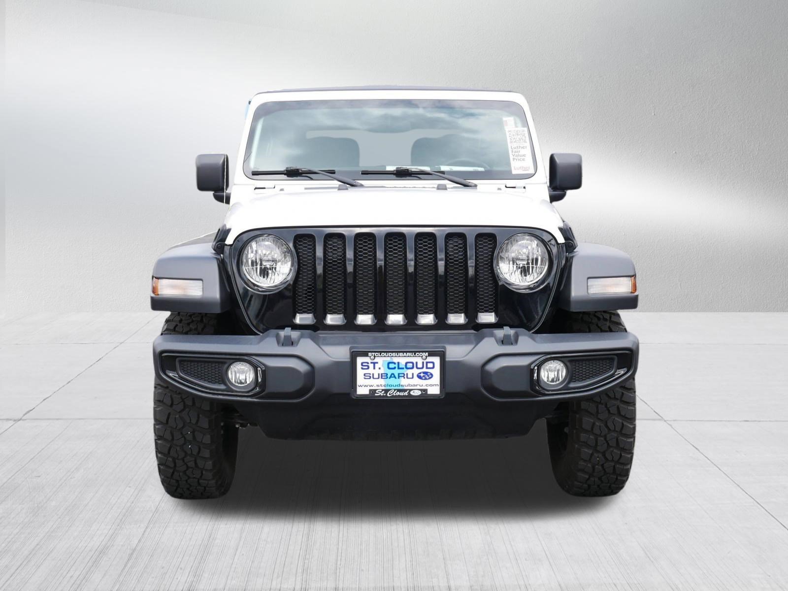 Used 2022 Jeep Wrangler Willys Sport with VIN 1C4GJXAG9NW171785 for sale in Saint Cloud, Minnesota