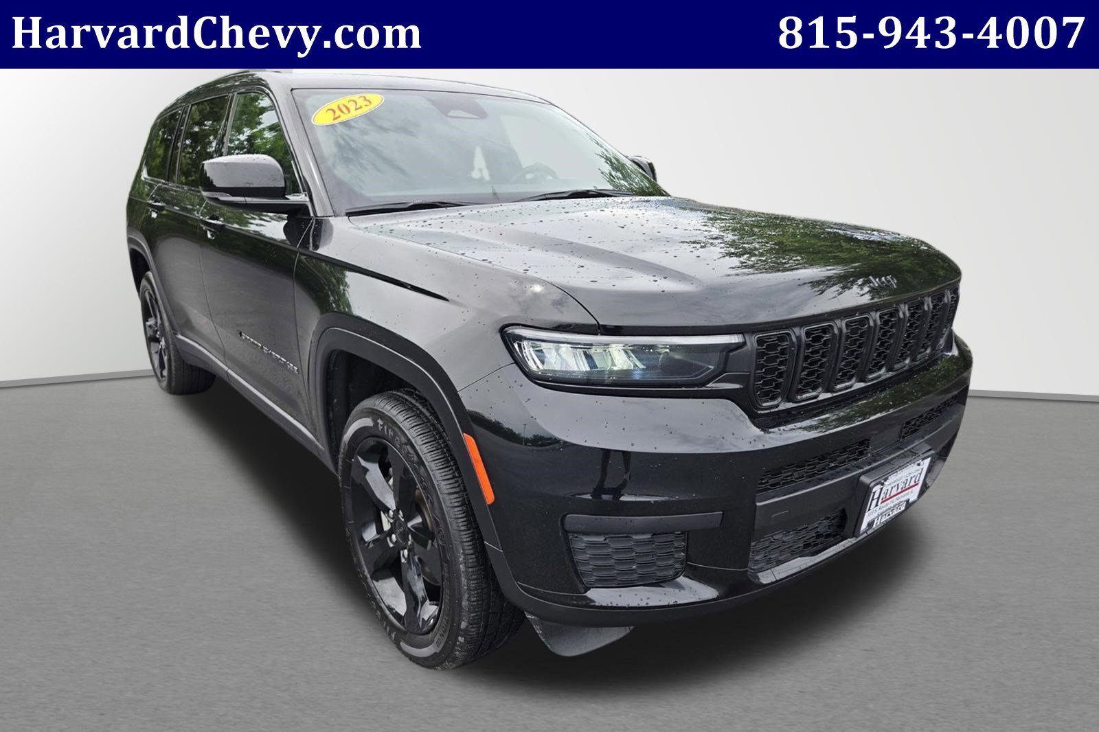 Used 2023 Black Jeep Altitude 4x4 image 1