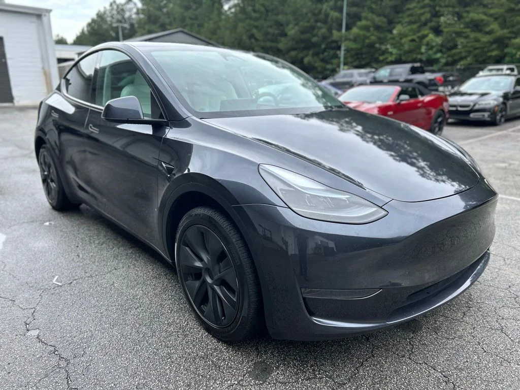 Used 2024 Gray Tesla Long Range image 1