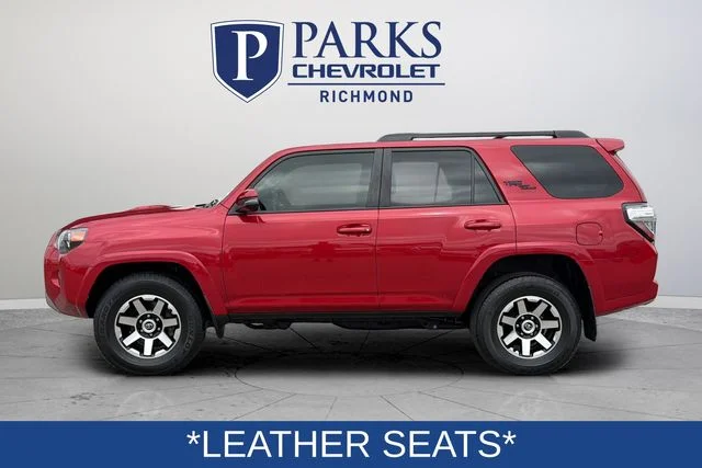 Used 2021 Red Toyota TRD Off-Road Premium image 4