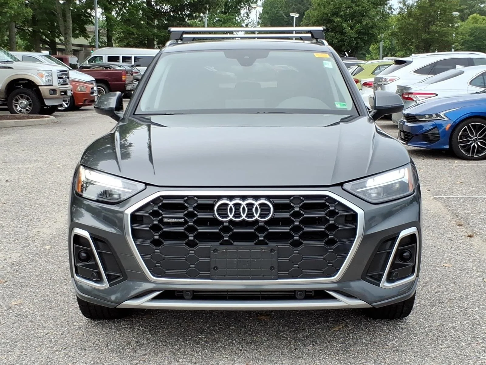 Used 2023 Daytona Gray Pearl Effect Audi S line Premium image 2