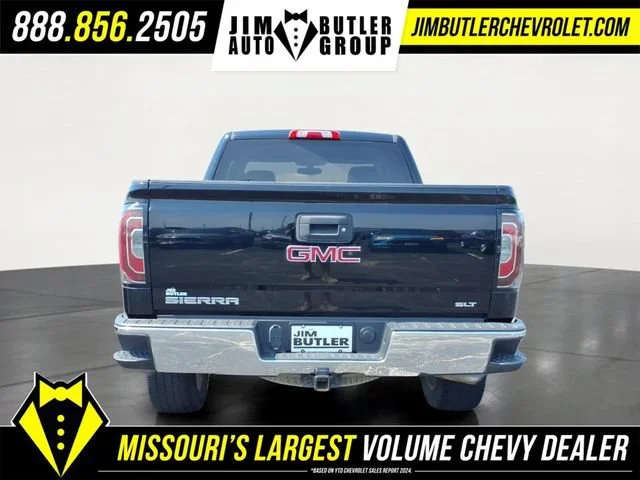 Used 2017 ONYX BLACK GMC SLT image 21