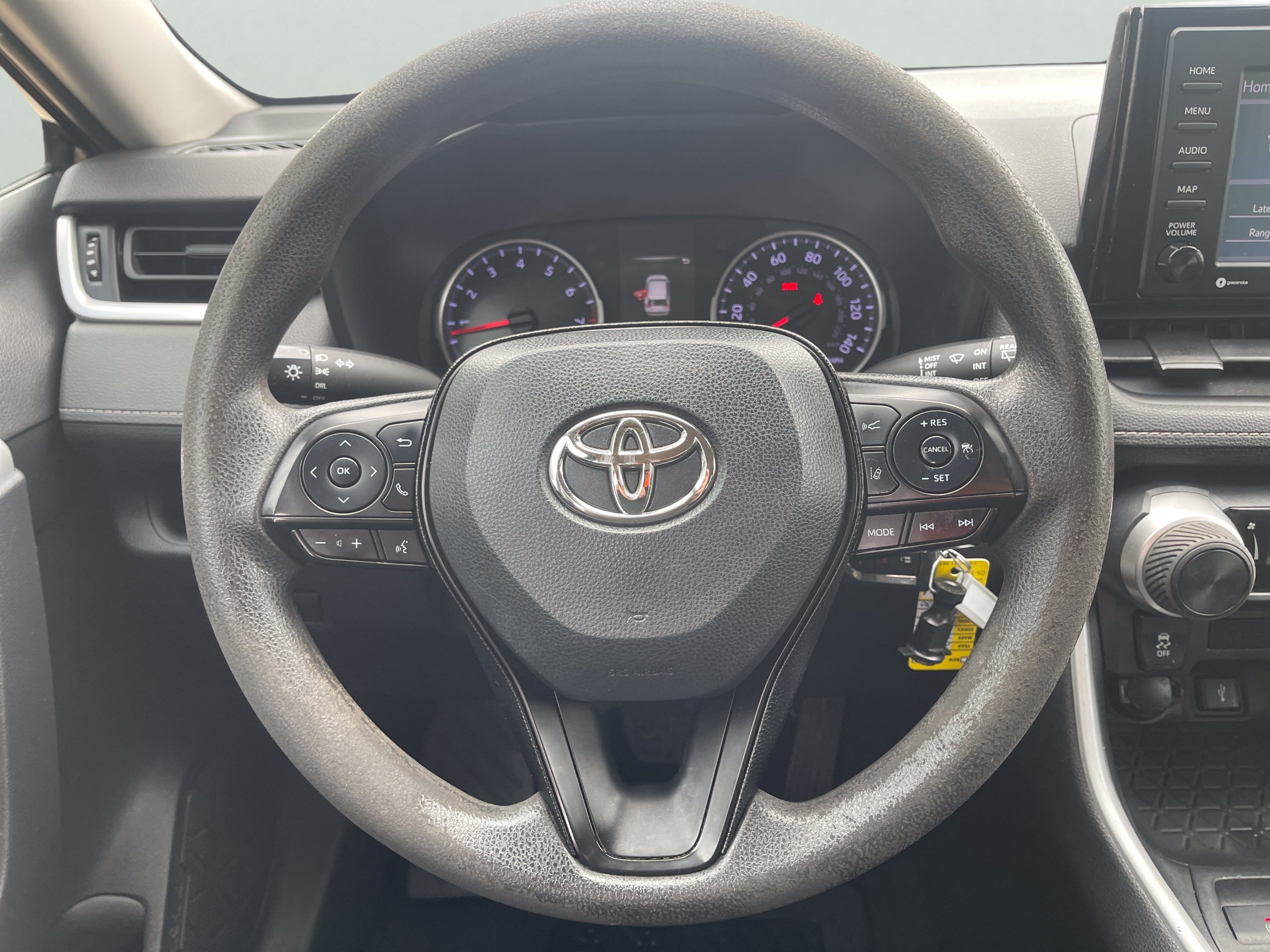 Used 2020 Midnight Black Metallic Toyota LE image 15