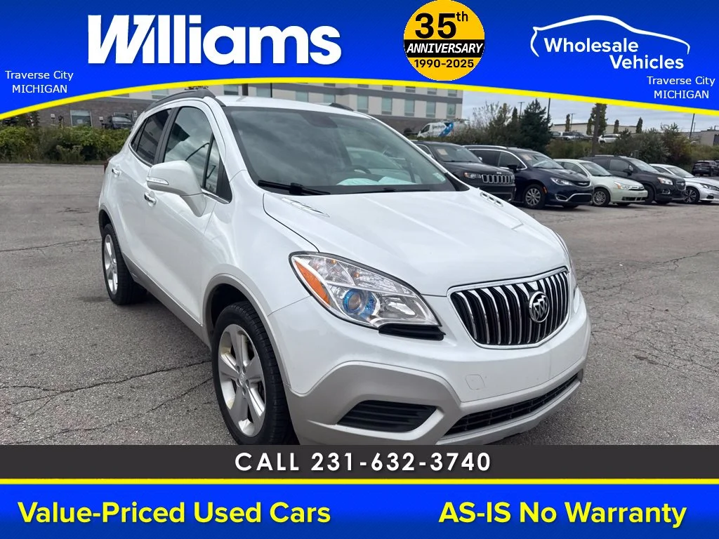 Used 2015 White Pearl Metallic Buick Base image 17