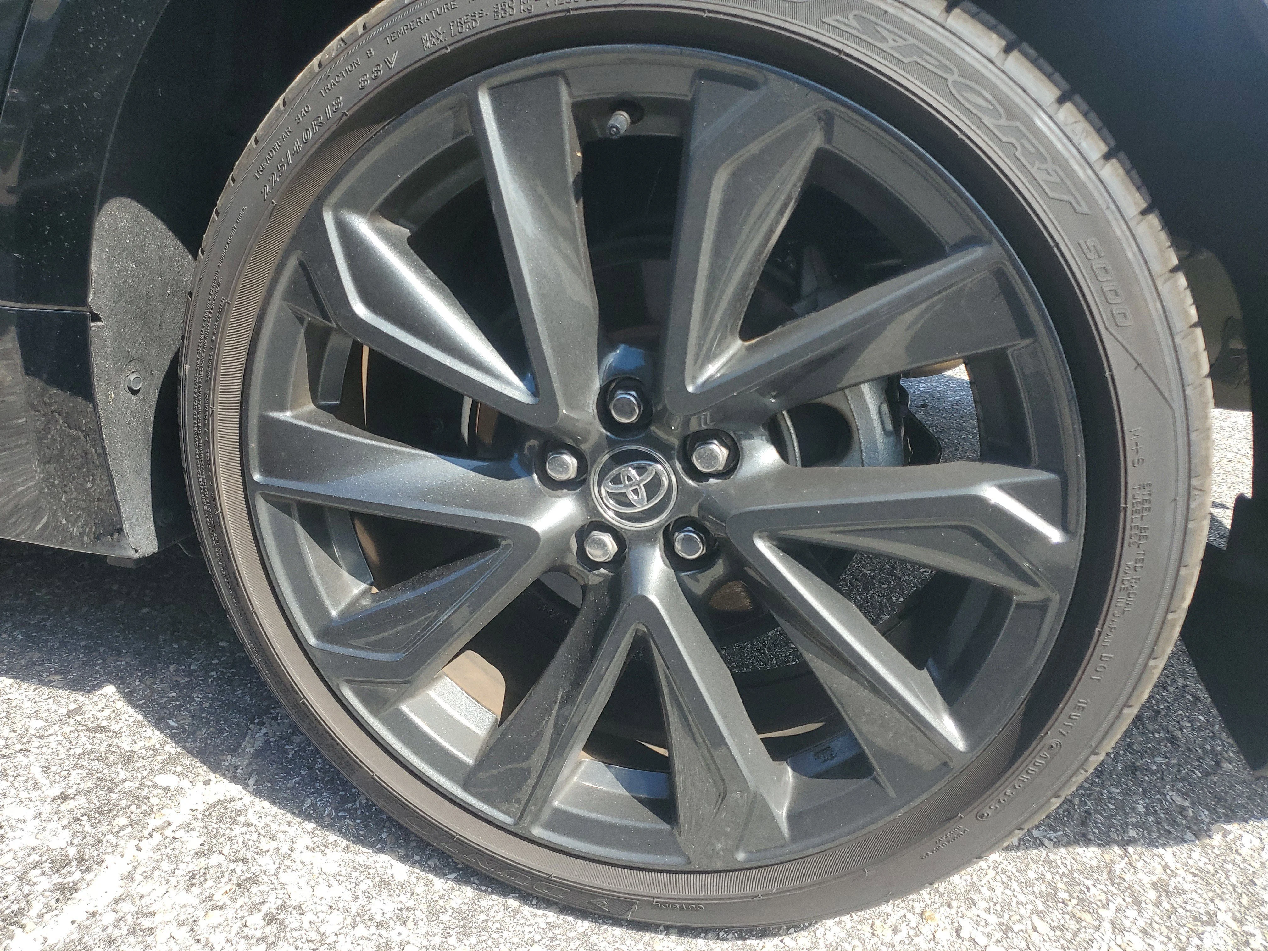 Used 2026 Midnight Black Metallic Toyota SE image 3