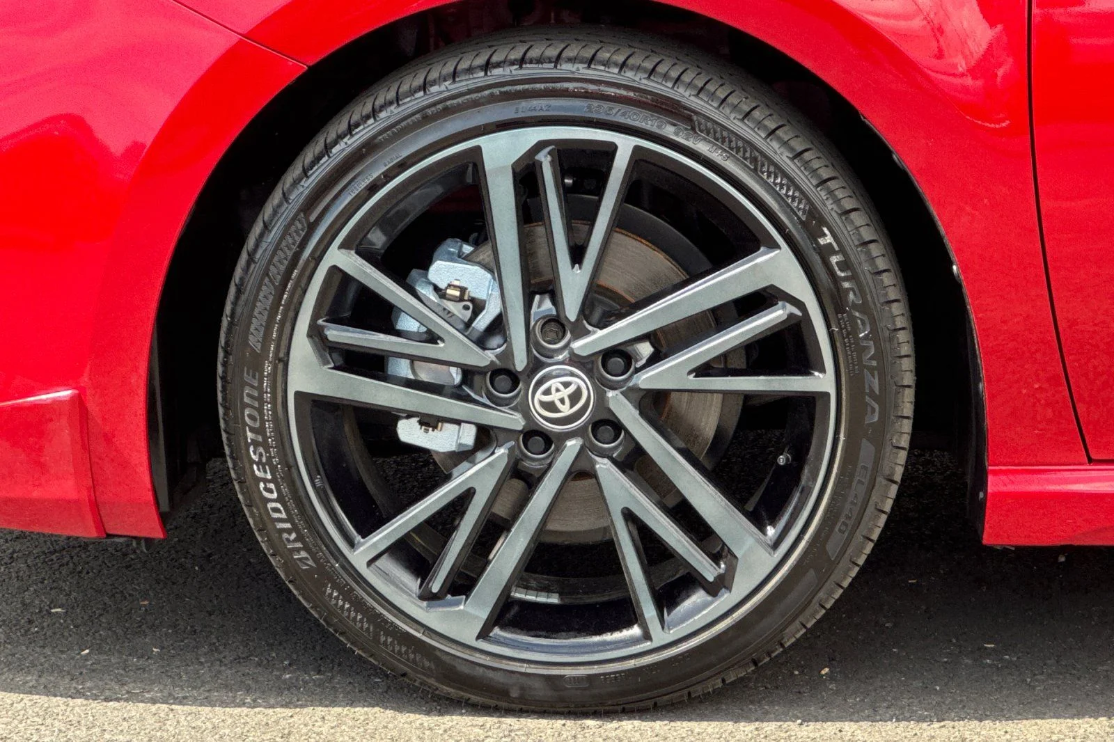 New 2026 Red Toyota XSE image 15