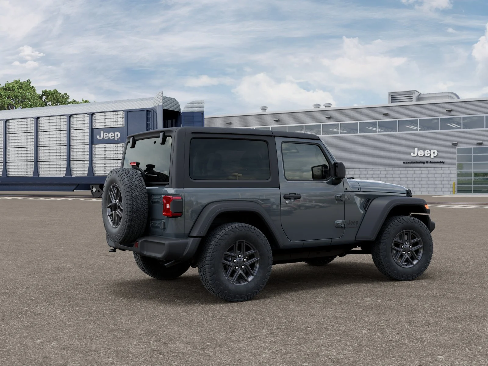 New 2026 Anvil Clear-Coat Exterior Paint Jeep Sport S image 2