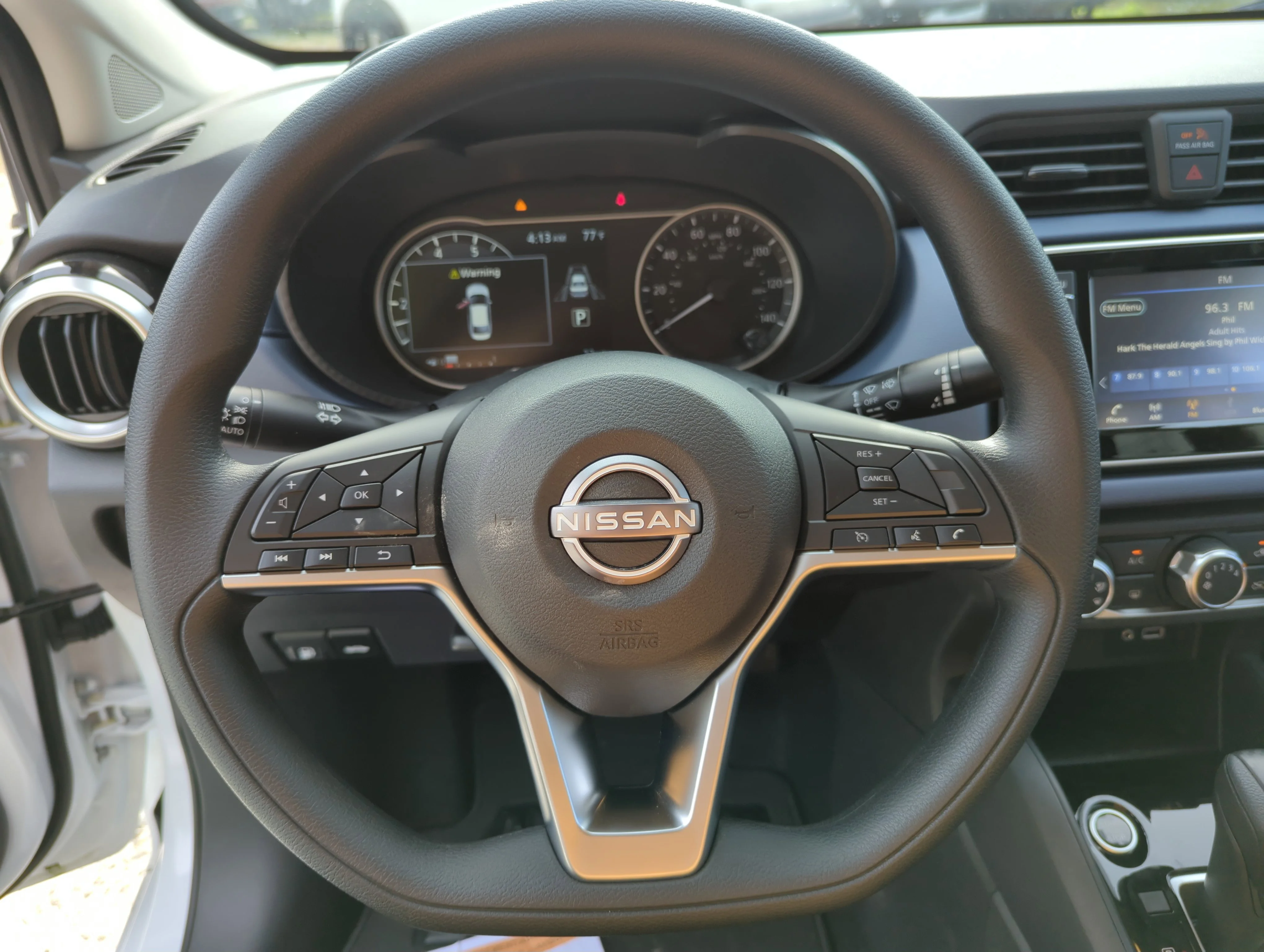 New 2025 Aspen White Tricoat Nissan SV image 29