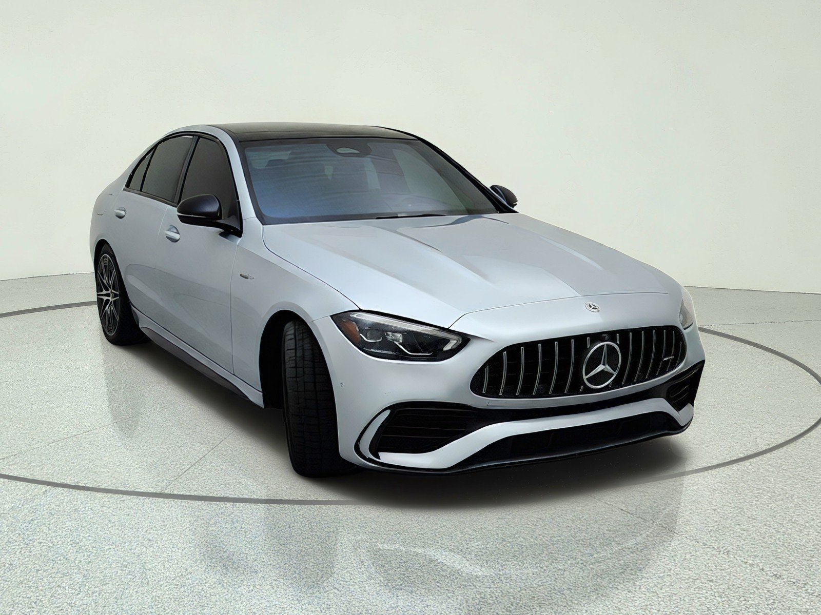 Certified Used 2023 Cirrus Silver Metallic Mercedes-Benz AMG® C 43 image 4