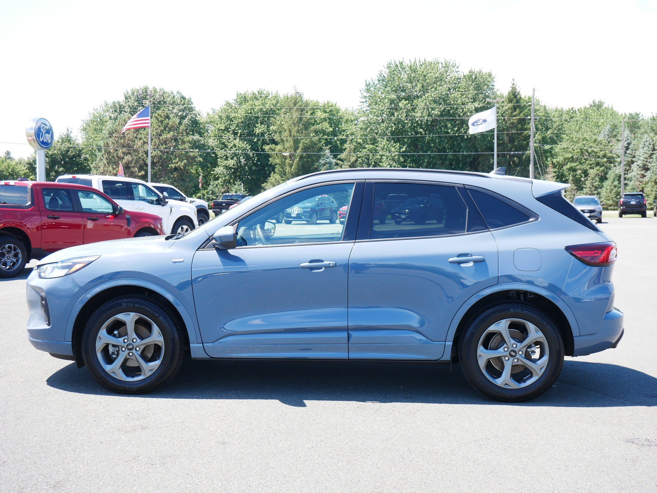 Certified 2024 Ford Escape ST-Line Select with VIN 1FMCU9NZ2RUA32737 for sale in Northfield, Minnesota