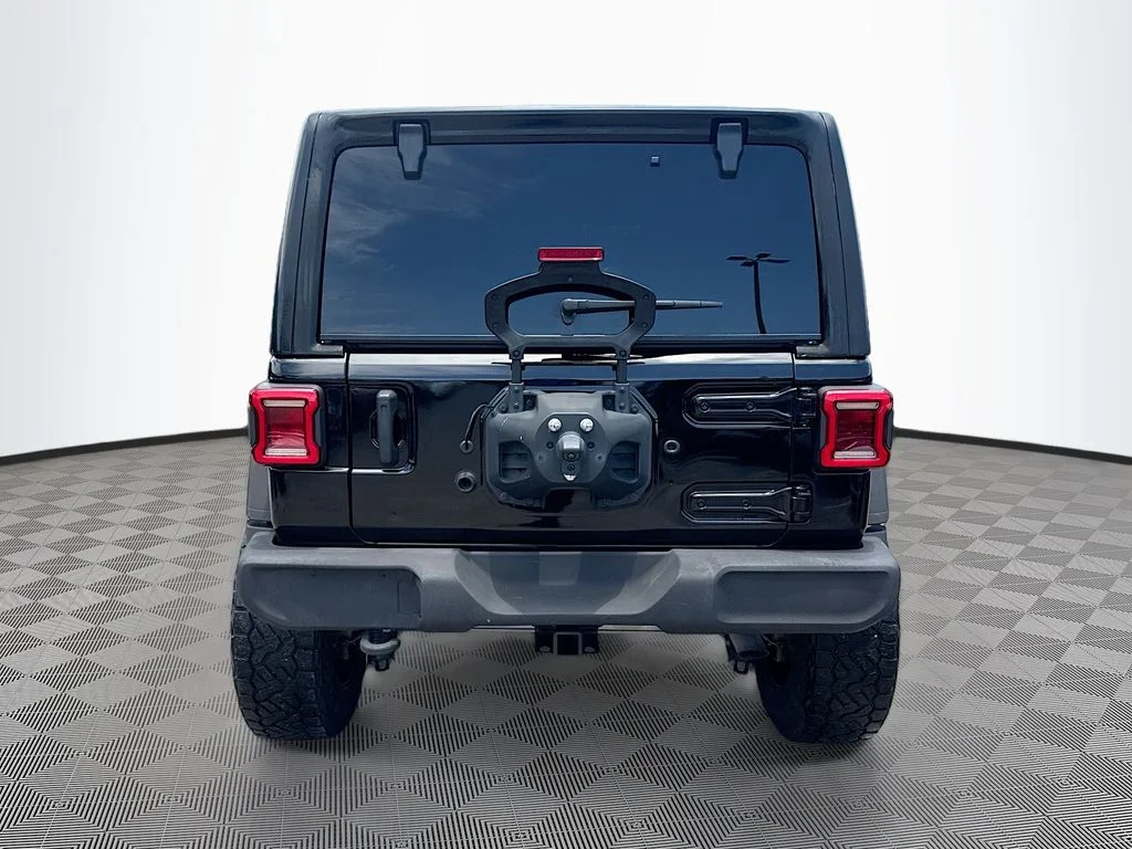 Used 2021 Black Jeep Unlimited Sport Altitude image 7