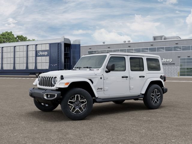 New 2026 Bright White Clear-Coat Exterior Paint Jeep Sahara image 2
