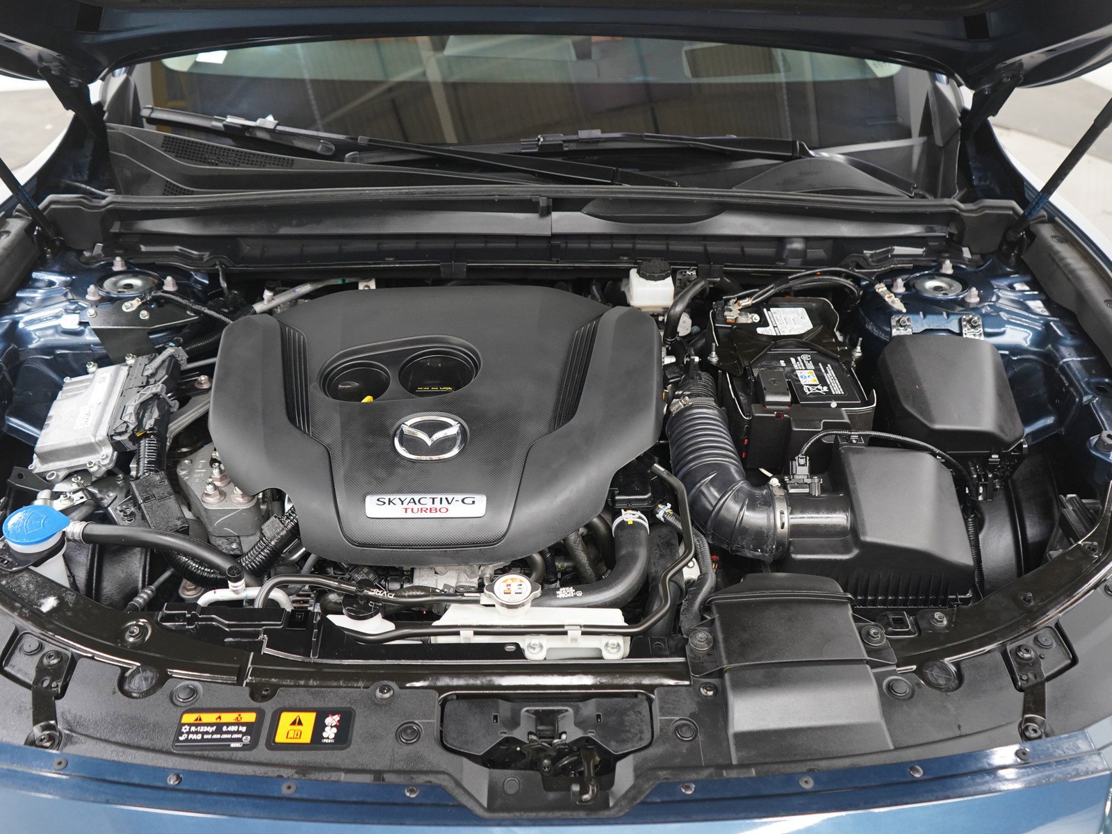 Used 2024 Ingot Blue Metallic Mazda 2.5 Turbo Premium Package image 32