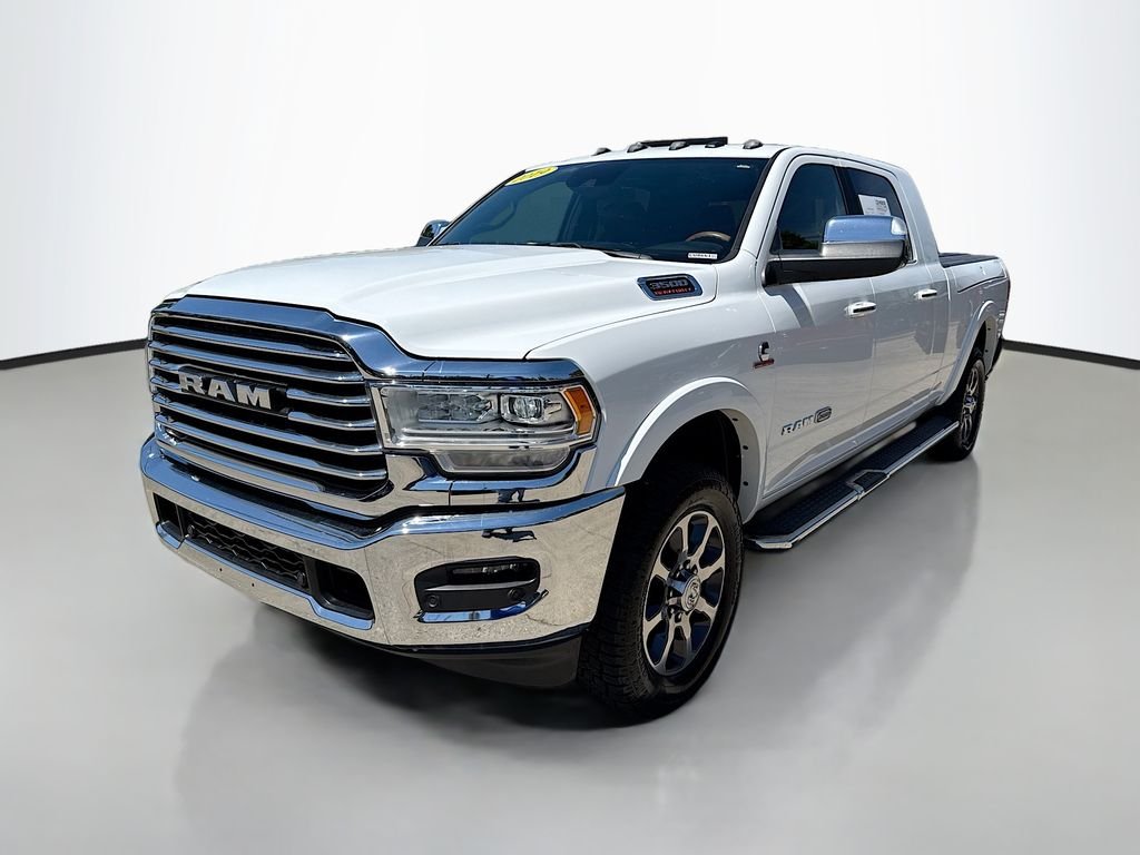 Certified Used 2019 Bright White Clearcoat Ram Longhorn image 3