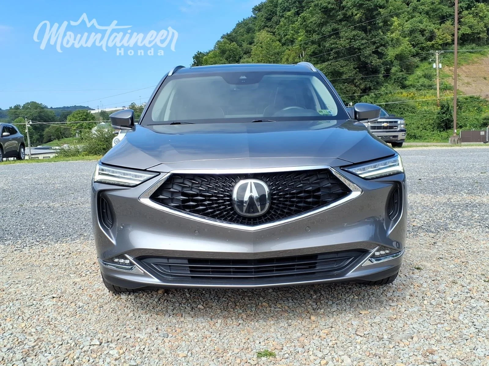 Used 2023 Liquid Carbon Metallic Acura SH-AWD w/Advance image 2