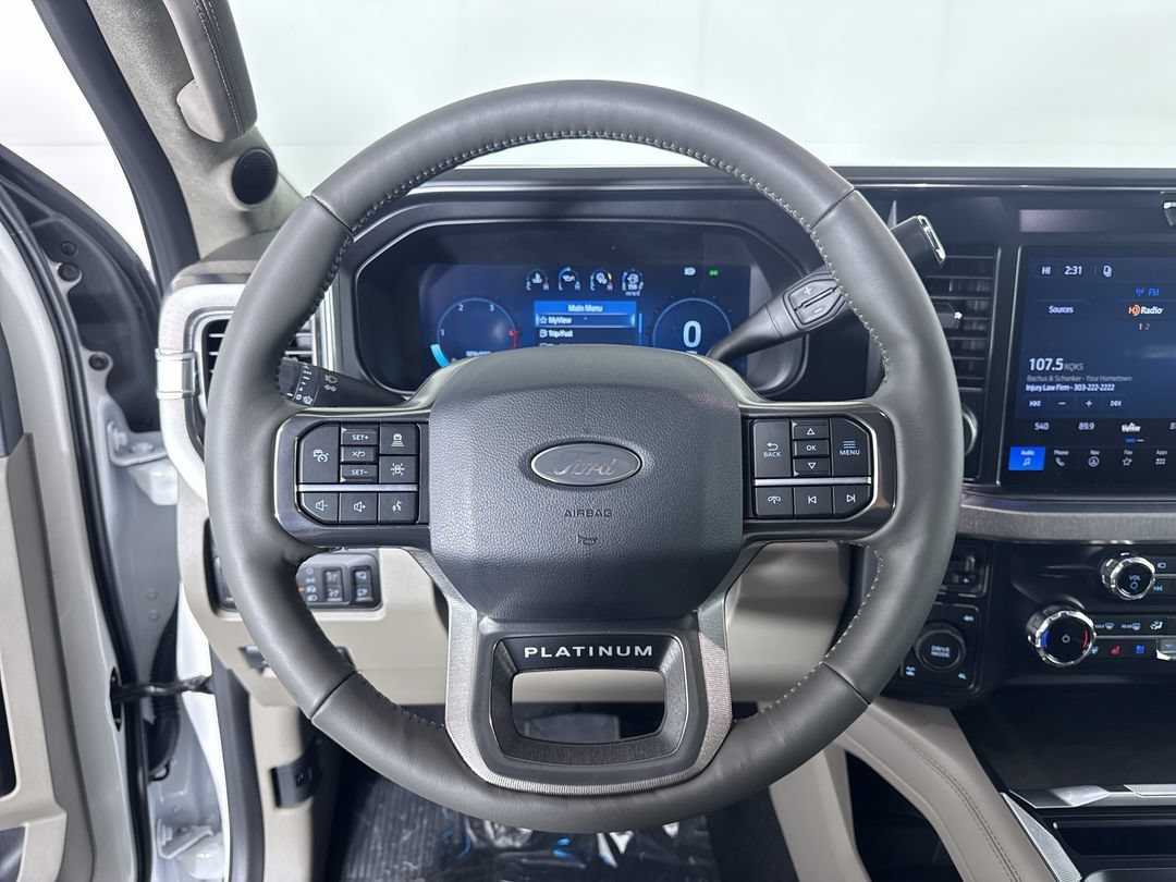 New 2027 Star White Metallic Tri-Coat Ford Platinum image 15