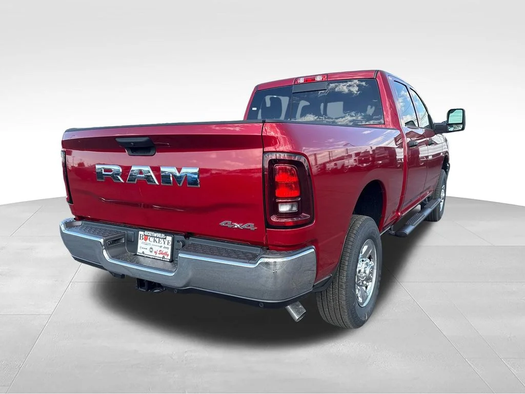 New 2026 Molten Red Pearl-Coat Exterior Paint RAM TRADESMAN image 3