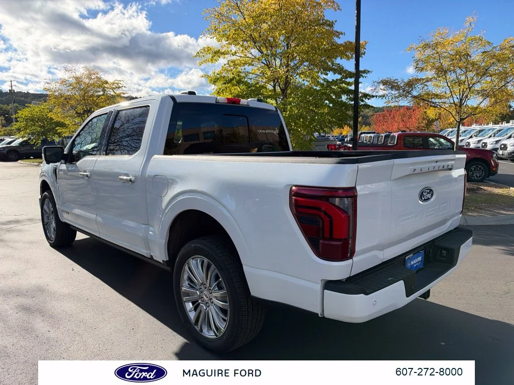 New 2026 Star White Metallic Tri-Coat Ford Platinum® image 6