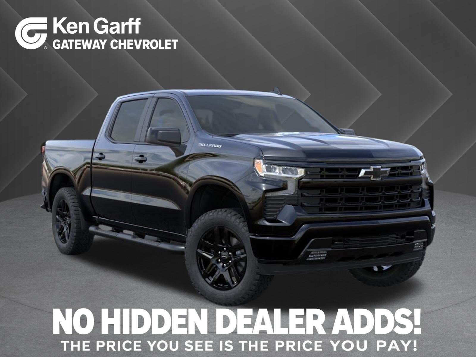 New 2026 Black Chevrolet RST image 1