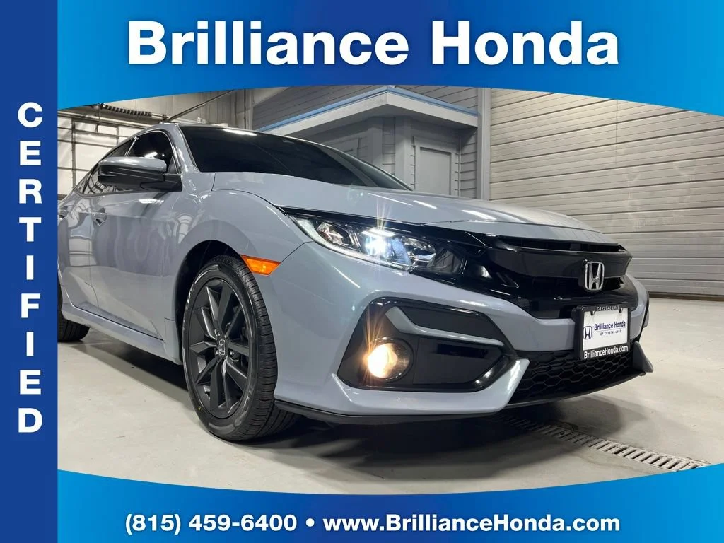 Certified Used 2021 Sonic Gray Pearl Honda EX image 38
