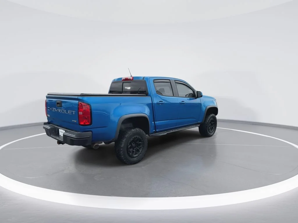 Used 2022 Blue Chevrolet ZR2 image 8