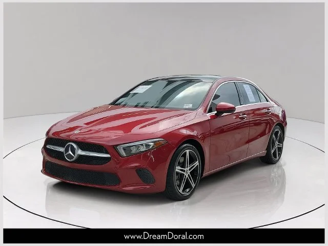 Used 2021 Red Mercedes-Benz A 220 image 1