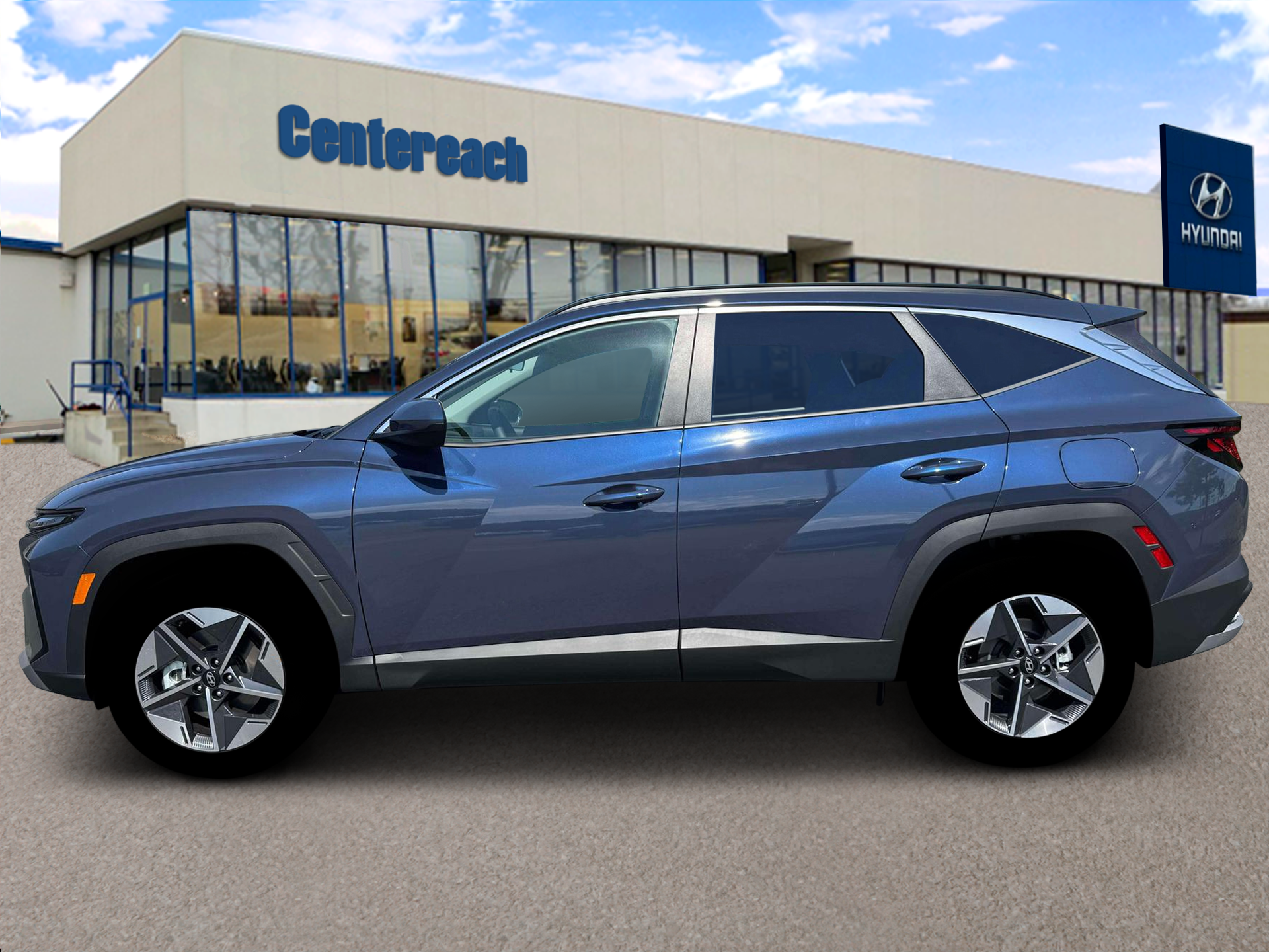 New 2026 Atlantis Blue Hyundai SEL Plus AWD image 3