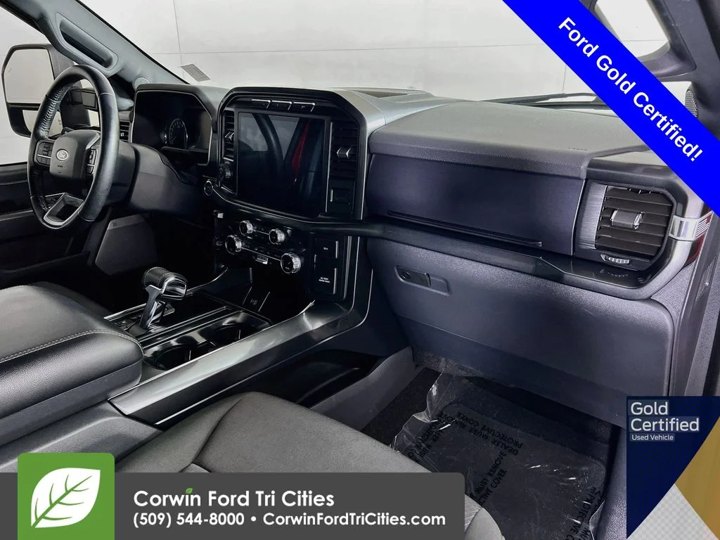 Used 2021 Rapid Red Metallic Tinted Clearcoat Ford XLT image 29