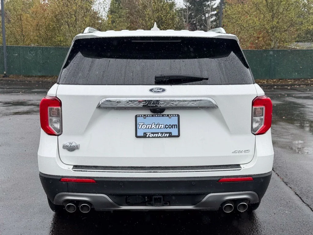 Used 2023 Star White Metallic Tri-Coat Ford King Ranch image 7