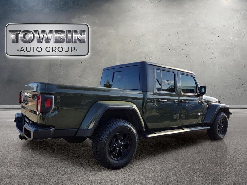 Used 2021 Green Clearcoat JEEP WILLYS 4X4 image 4