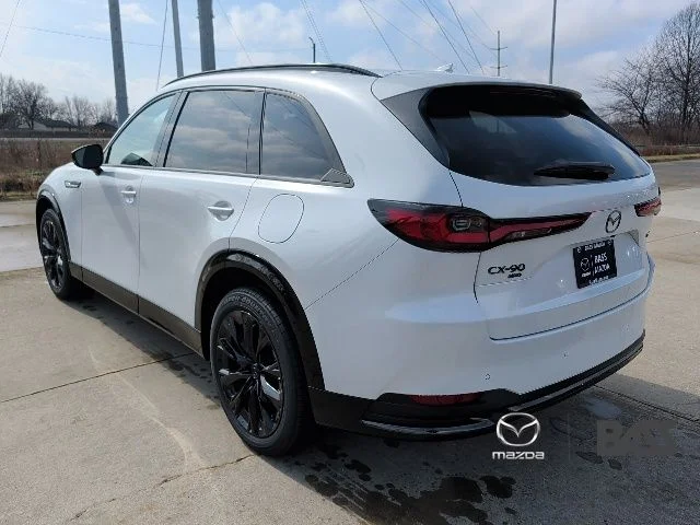 New 2026 Rhodium White Premium Mazda 3.3 Turbo S Premium Sport AWD image 4