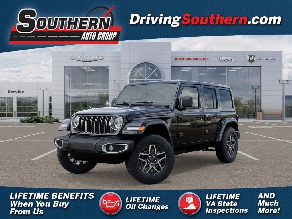 New 2025 Black Clear-Coat Exterior Paint Jeep Sahara image 1