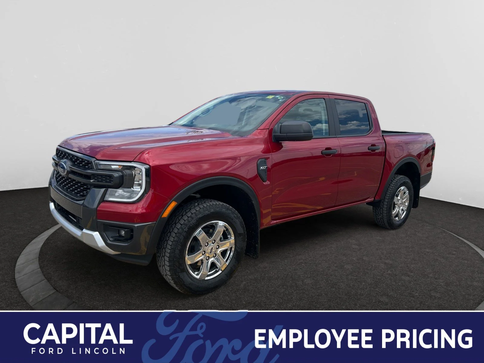 New 2026 Ruby Red Metallic Tinted Clearcoat Ford XLT image 1
