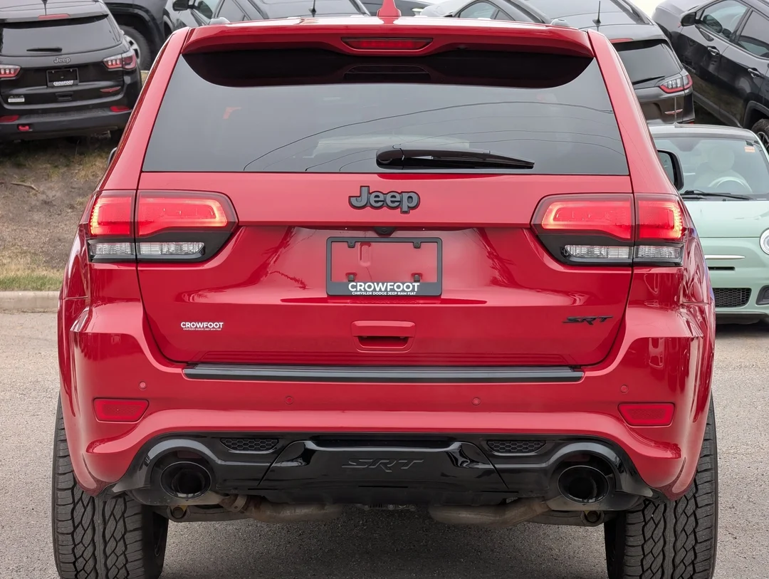 Certified Used 2020 Red Jeep SRT - - 4x4 - Command View Sunroof - Rear DVD - Trailer Tow - 2 Sets Wheels & Tires & More! image 7