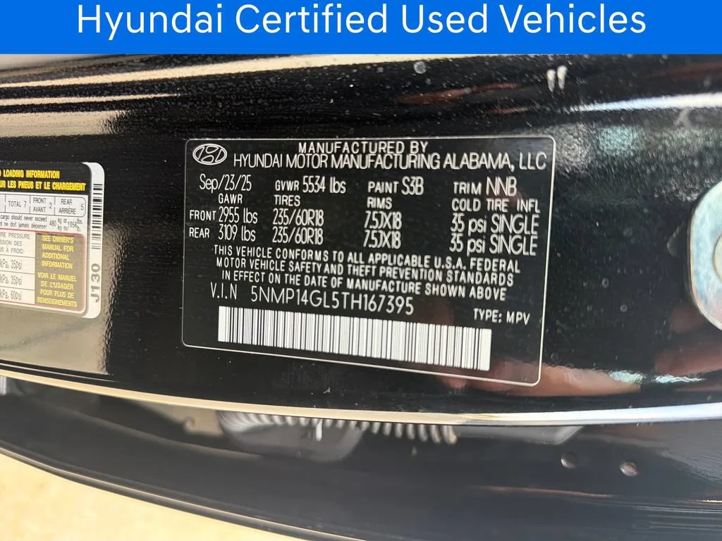 Certified Pre-Owned 2026 Hyundai Santa Fe SE