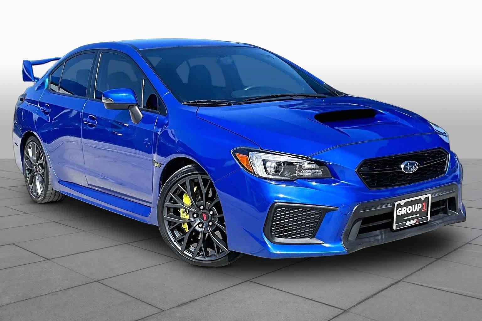 Used 2019 WR Blue Pearl Subaru STI image 3