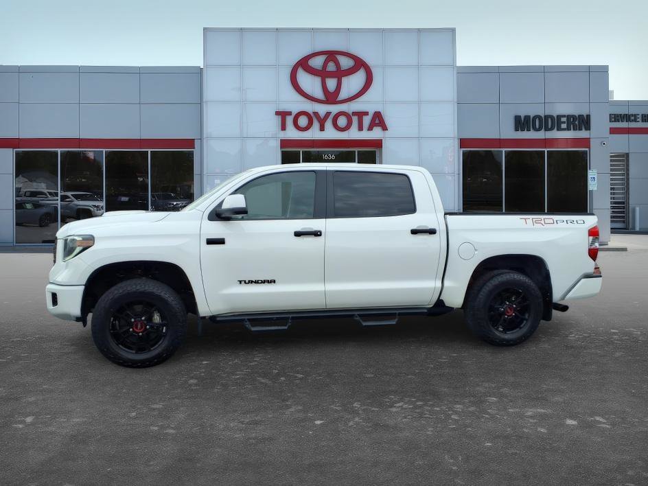 Used 2019 Super White Toyota TRD Pro image 2