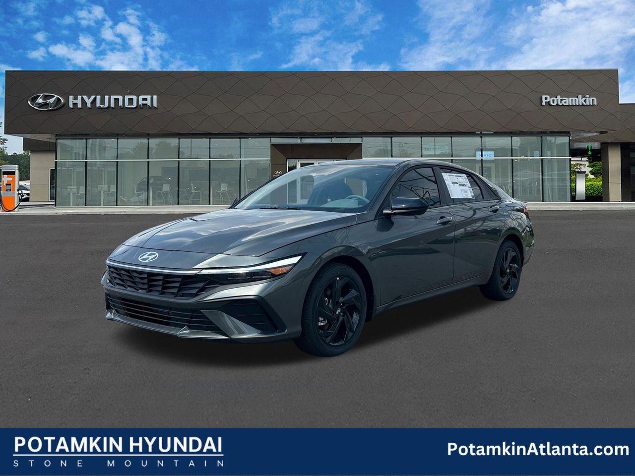 New 2026 Amazon Gray Hyundai SEL Sport image 1