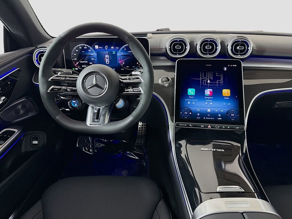 New 2026 MANUFAKTUR Moonlight White Metallic Mercedes-Benz AMG® CLE 53 4MATIC+ Coupe image 57
