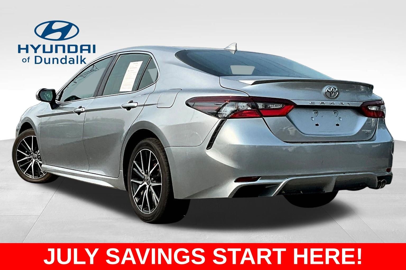 Used 2022 Silver Toyota SE image 3
