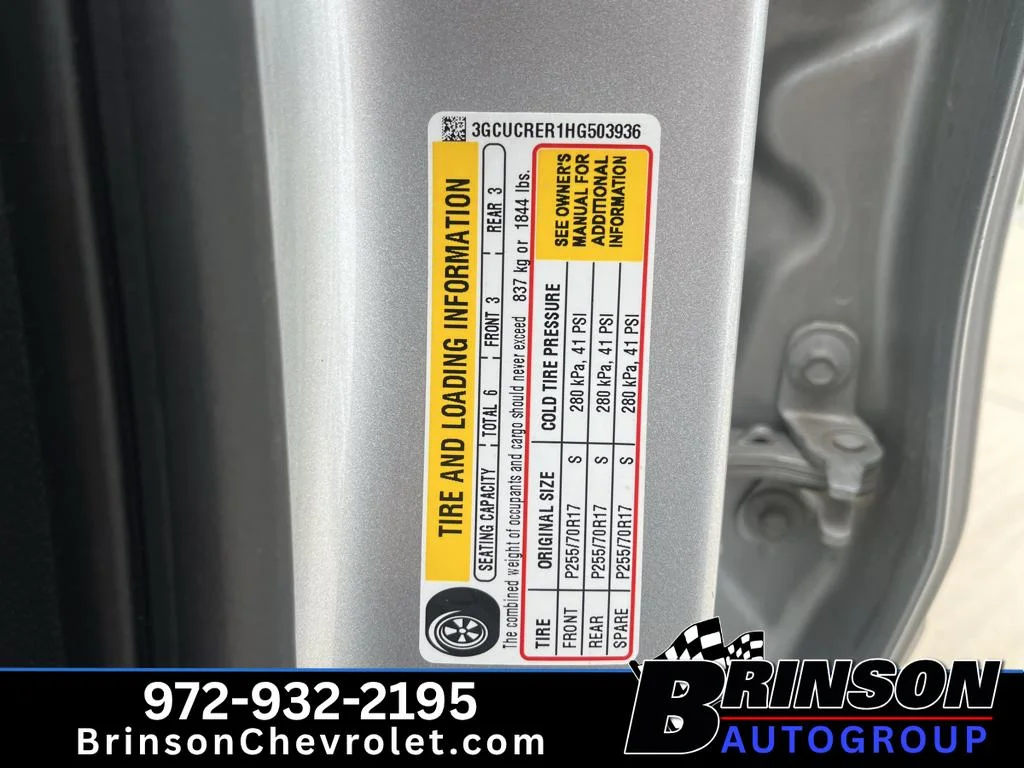 Used 2017 Silver Ice Metallic Chevrolet LT image 15