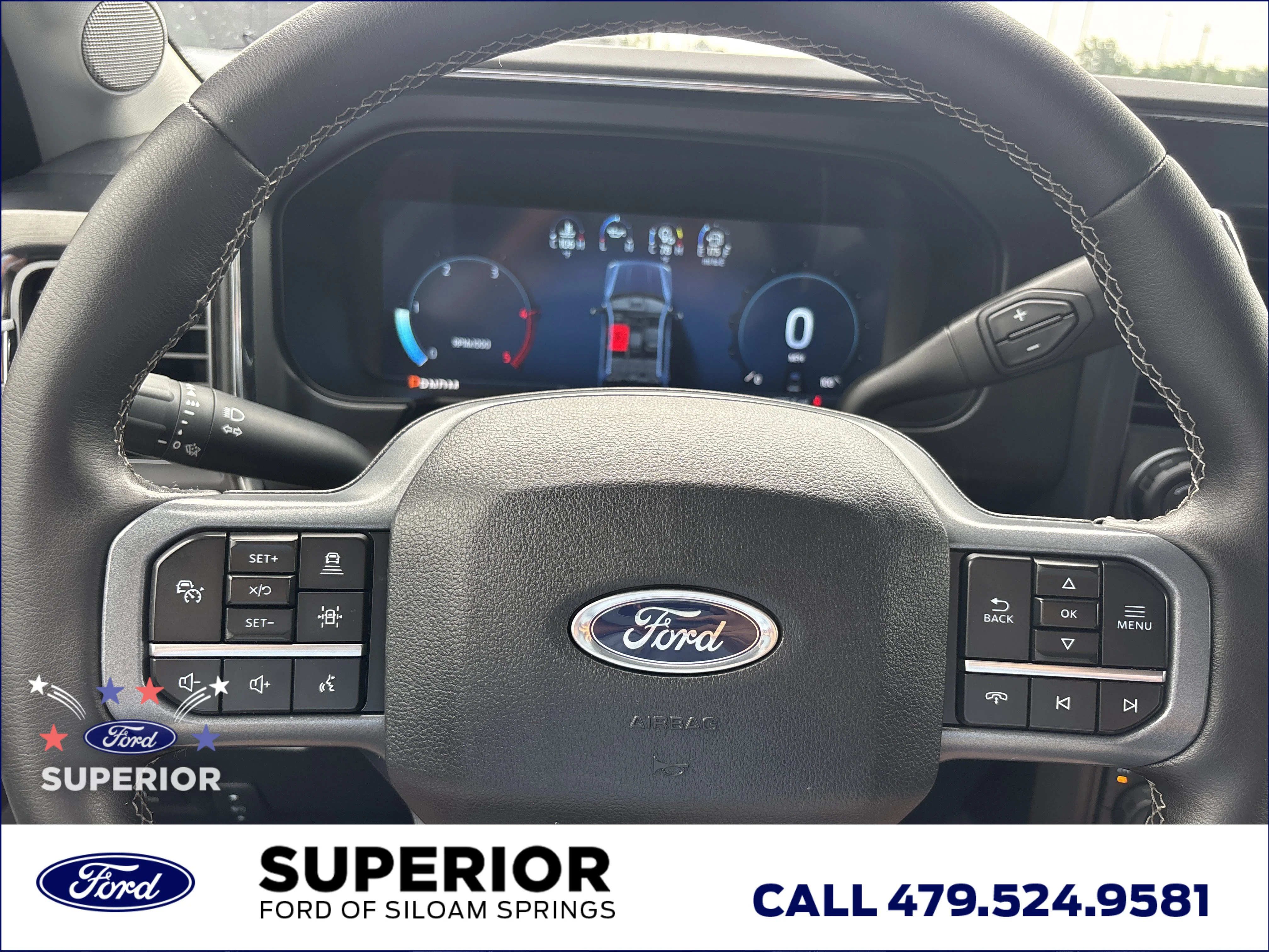 Used 2025 Race Red Ford Lariat 4WD image 32