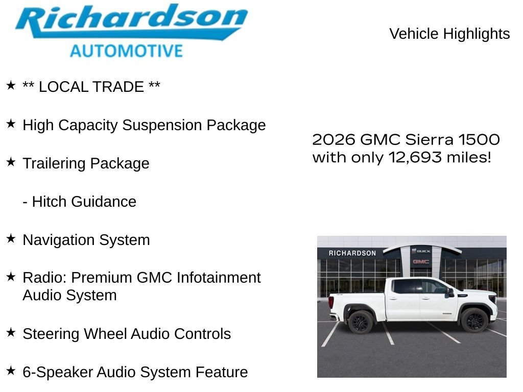 Used 2026 Summit White GMC Elevation image 10