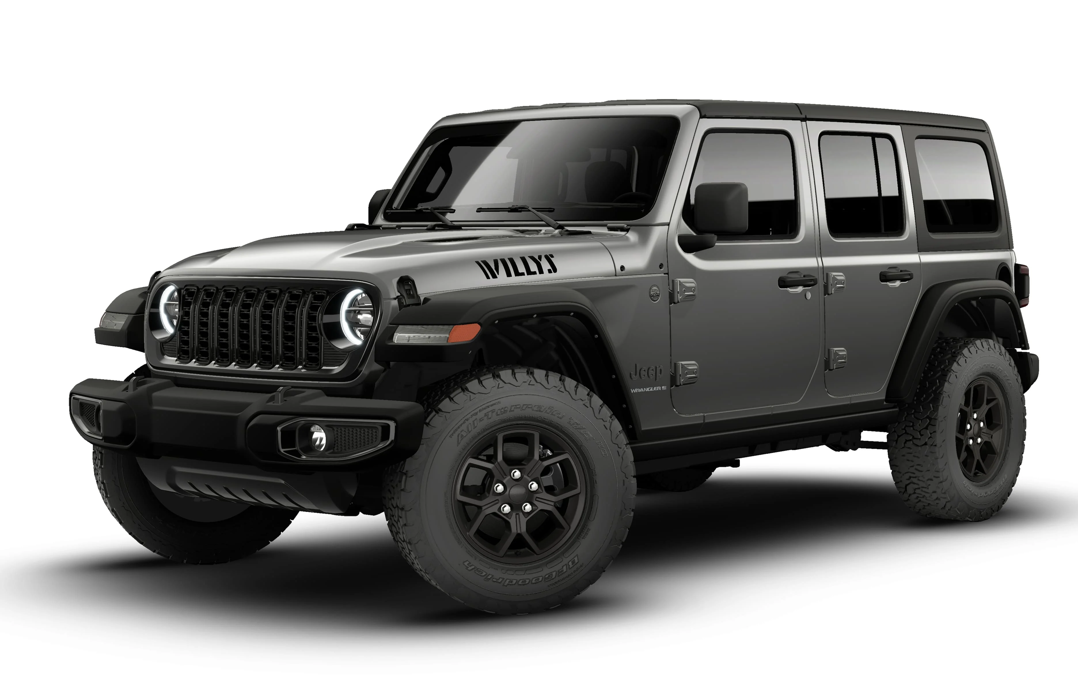 New 2026 Granite Crystal Metallic Clear-Coat Exterior Paint Jeep Willys image 13