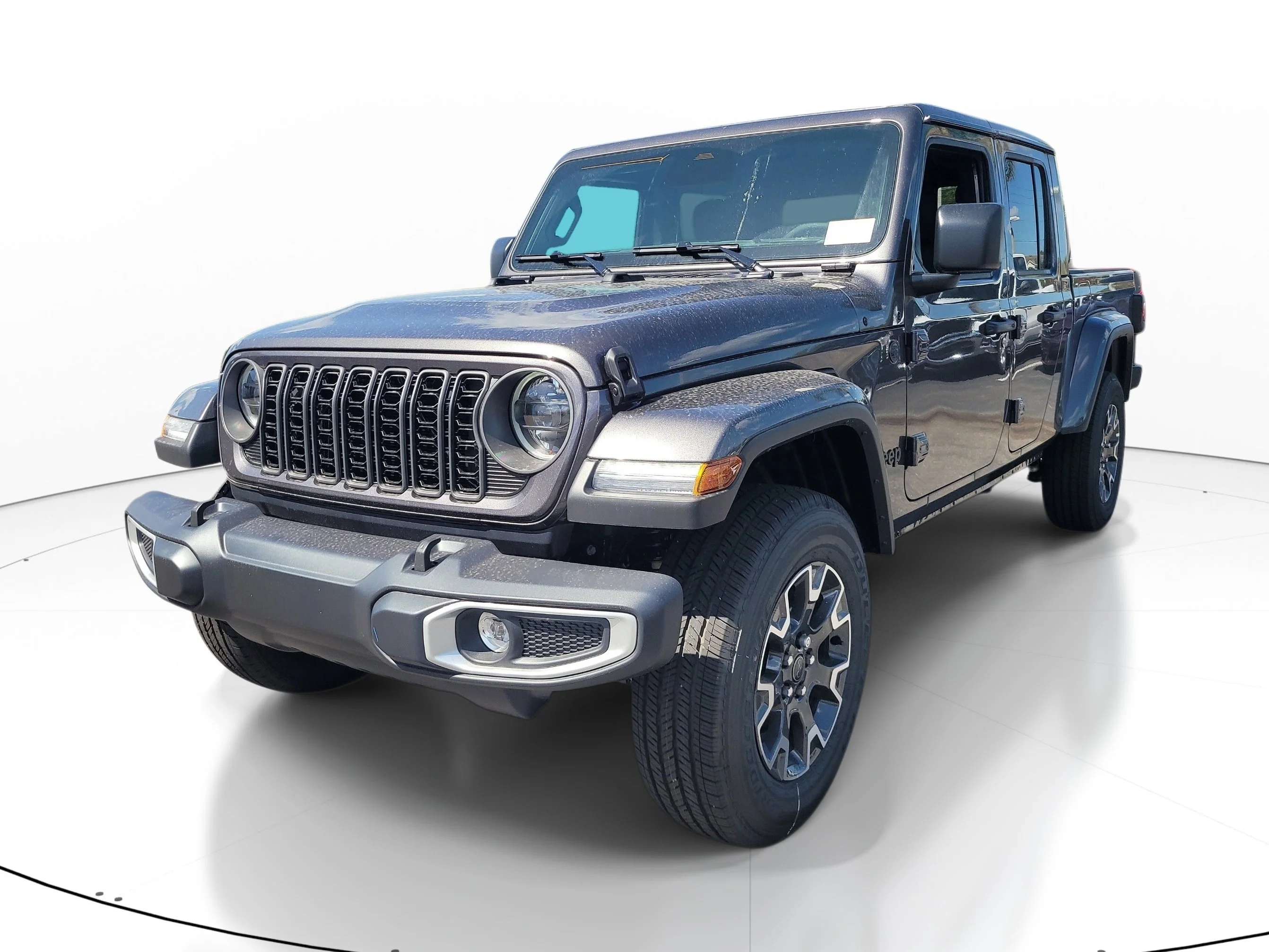 New 2026 Granite Crystal Metallic Clearcoat Jeep Sahara image 4